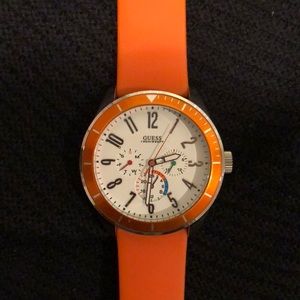 BRAND NEW Guess watch with rubber band